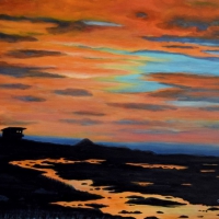 BastienCeline_SunsetBytheShore