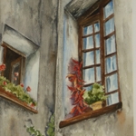 Fenêtre jardin – St-Paul de Vence