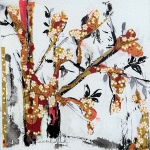 Susan-Bardos-Dobbek_-Cherry-Blossom-Time_12x12_jap.paper-collage-ink._175