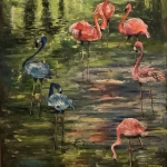 1_Flamingoes